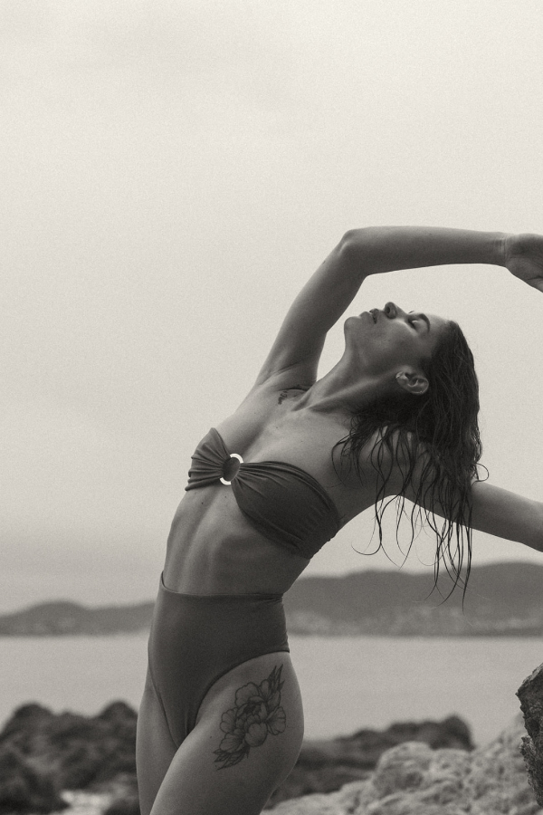 Bas JULIETTA Dark brown