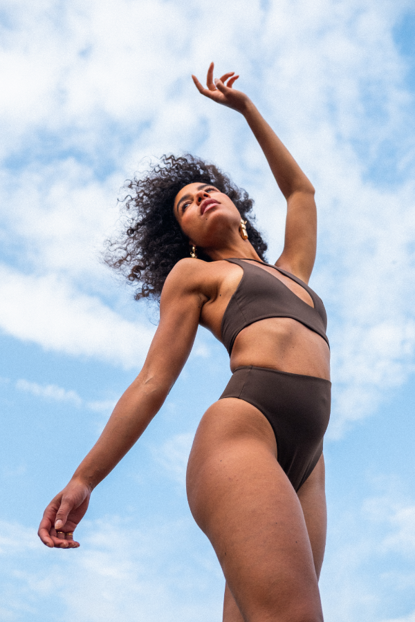 Une-pièce CHIARA Dark brown